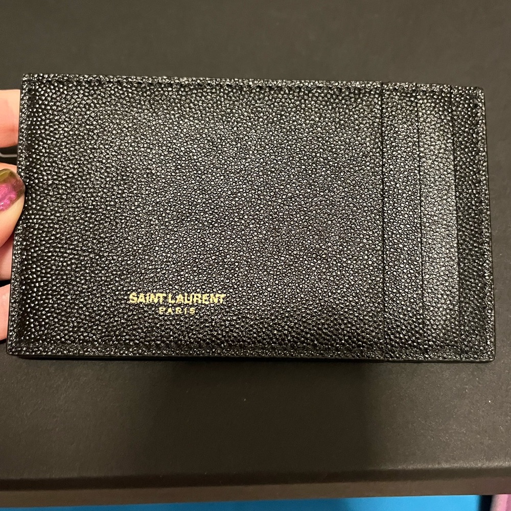 NEW Saint Laurent Card case